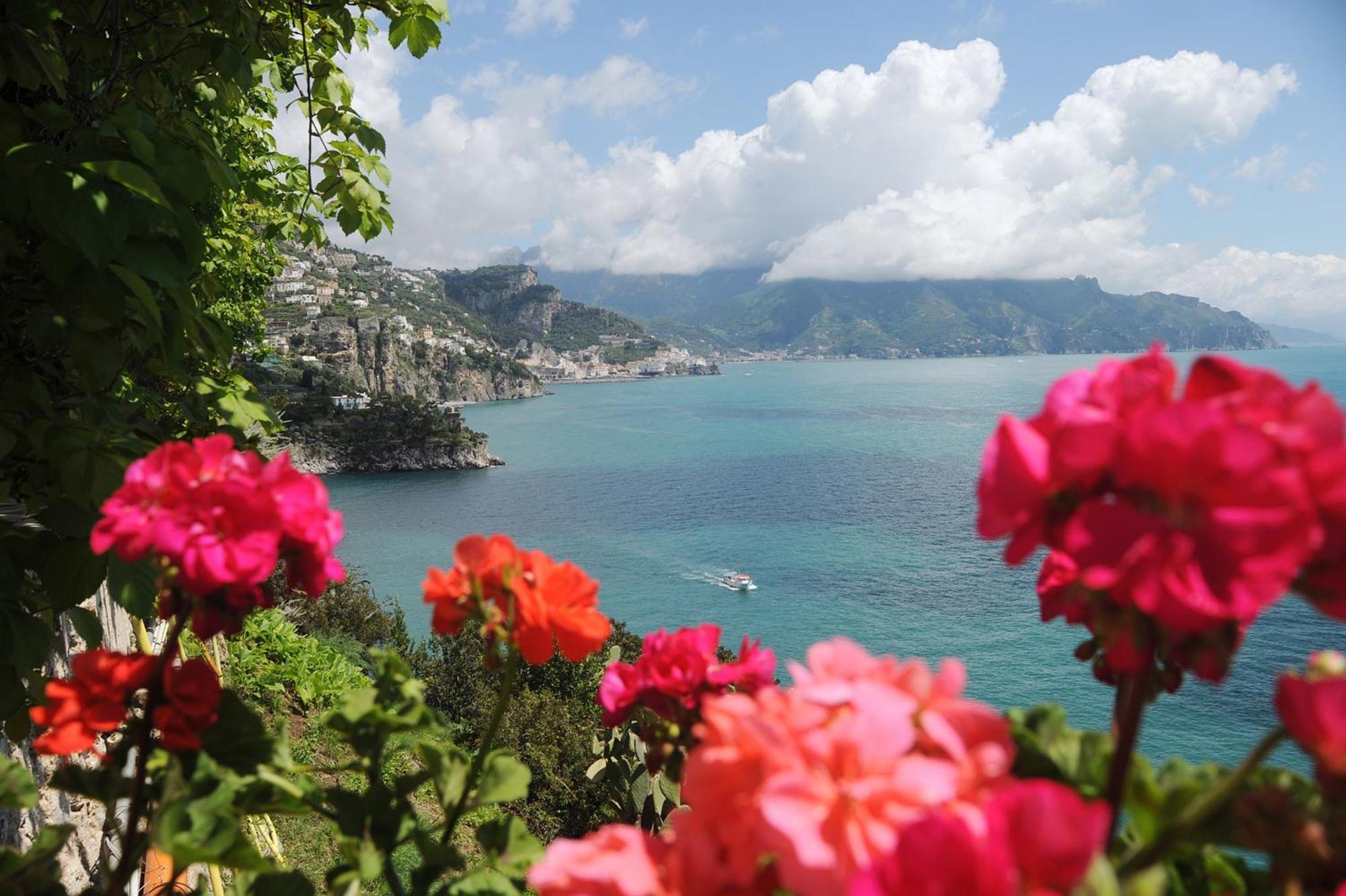 Hotel Belvedere Conca dei Marini Bagian luar foto