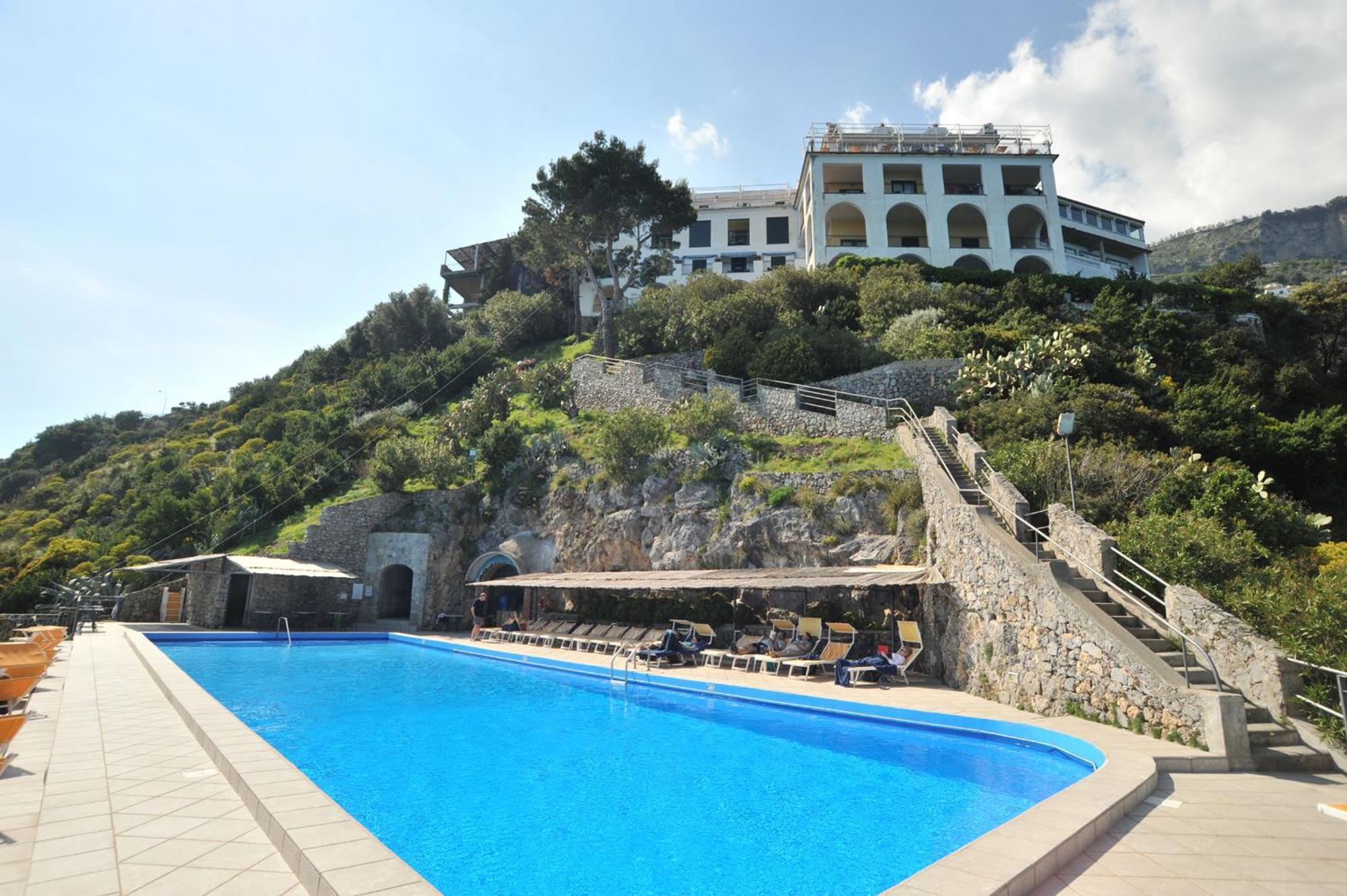 Hotel Belvedere Conca dei Marini Bagian luar foto