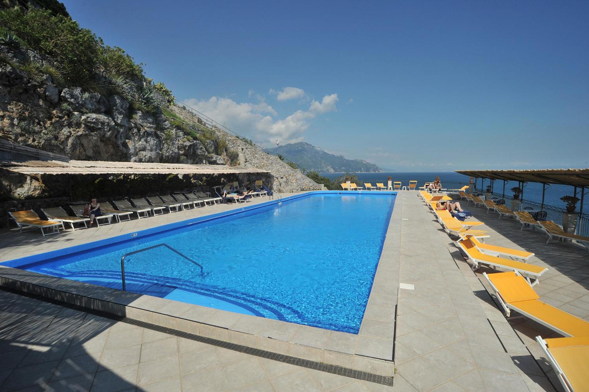 Hotel Belvedere Conca dei Marini Bagian luar foto