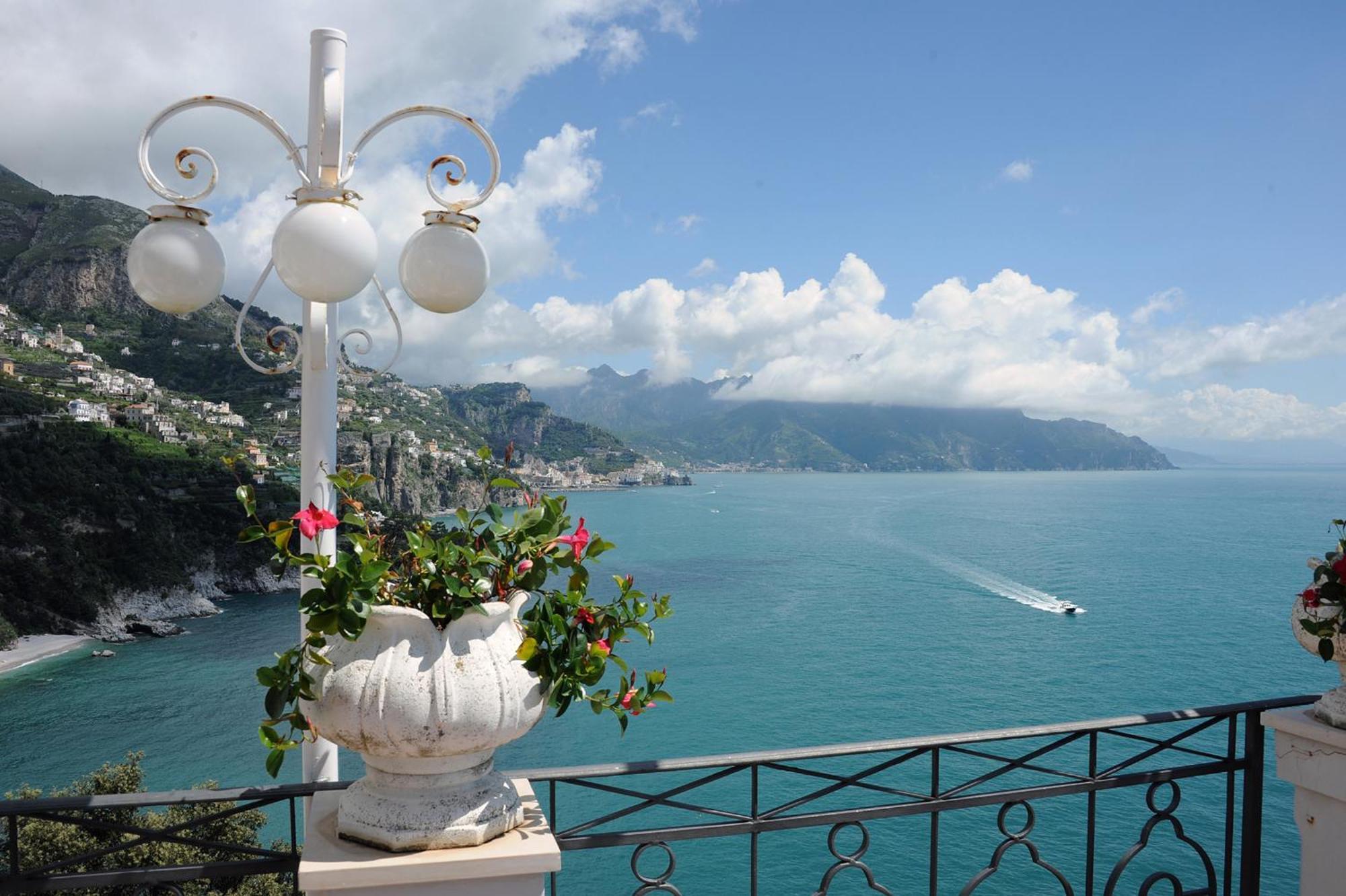 Hotel Belvedere Conca dei Marini Bagian luar foto