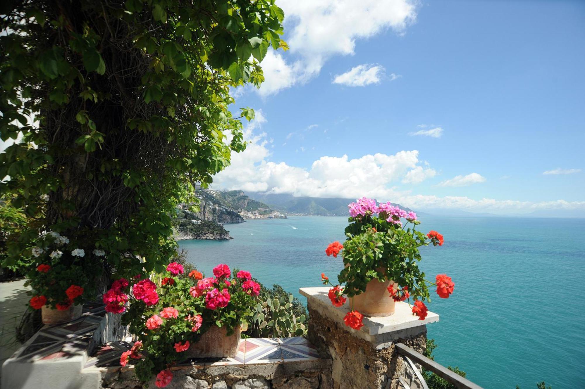 Hotel Belvedere Conca dei Marini Bagian luar foto